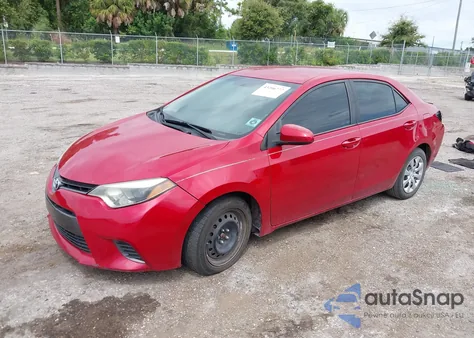 2016 Toyota Corolla Le from USA, damaged, VIN 2T1BURHE2GC674801